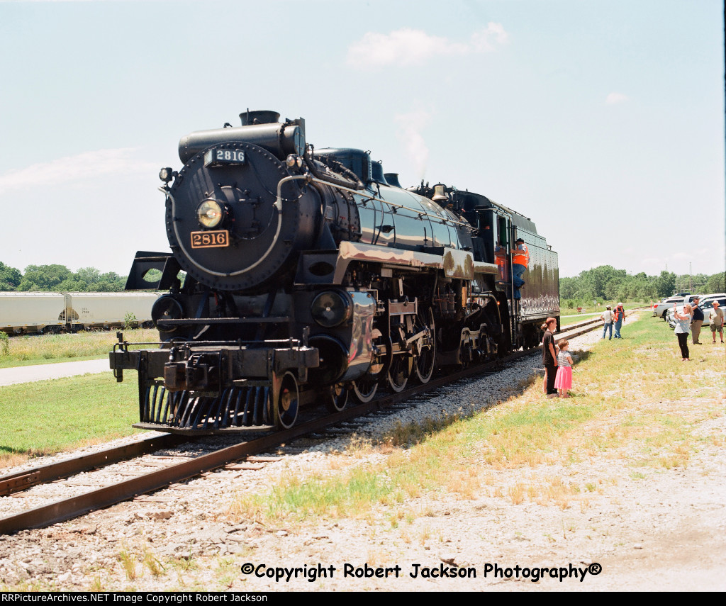 CP 2816 steam!